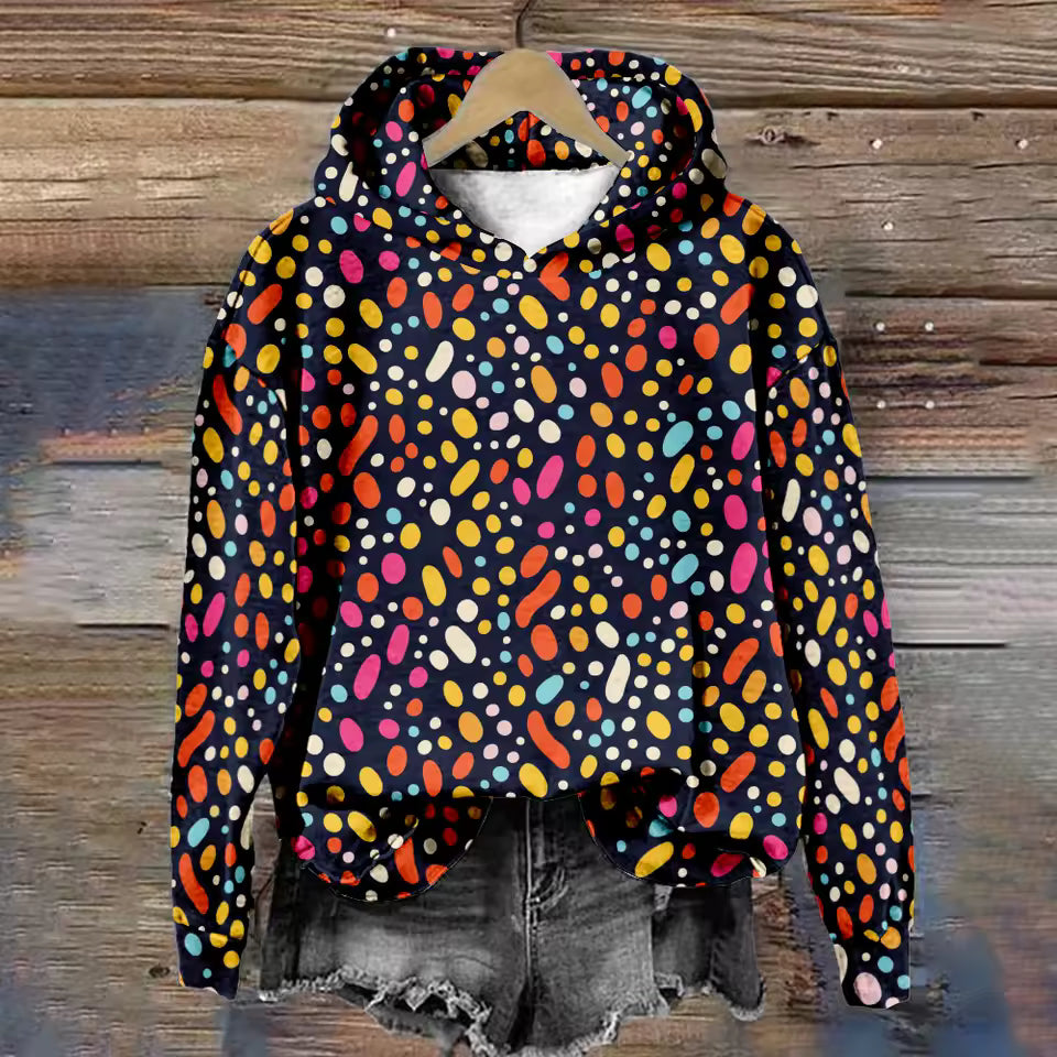 Julie | Luźna Bluza z Kapturem