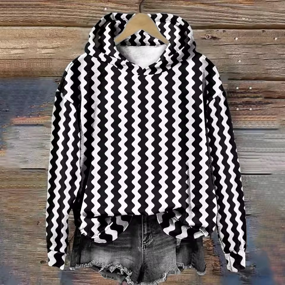 Julie | Luźna Bluza z Kapturem