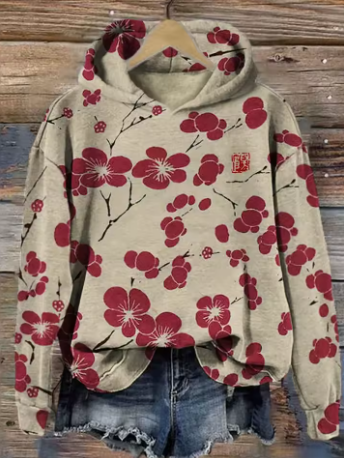 Olivia | Czysty Sweter z Kapturem