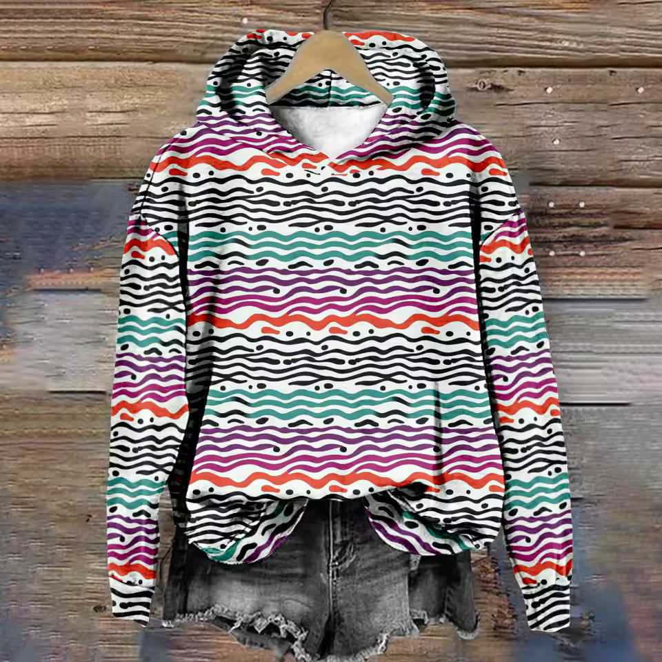 Julie | Luźna Bluza z Kapturem