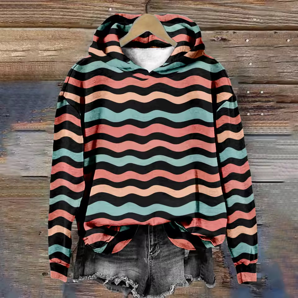 Julie | Luźna Bluza z Kapturem